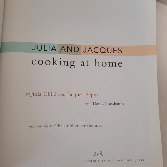 Julia and Jacques Cooking at Home, by Julia Child and Jacques Pepin, 1999. - Picture 5 of 16